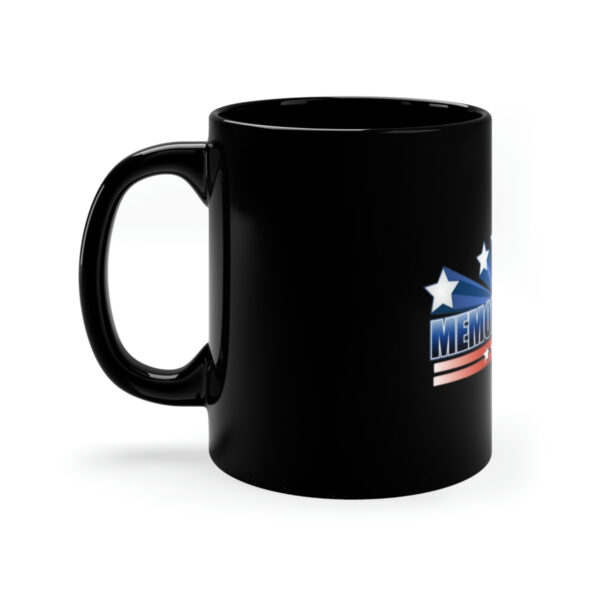 Memorial Day Mug 11oz Black Mug - Image 2