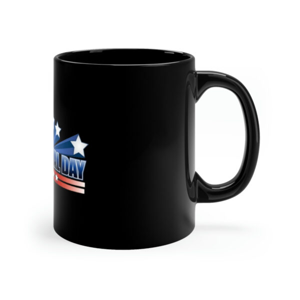 Memorial Day Mug 11oz Black Mug - Image 3